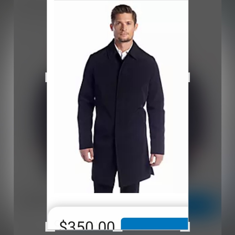 Beautiful Men’s Calvin Klein Raincoat